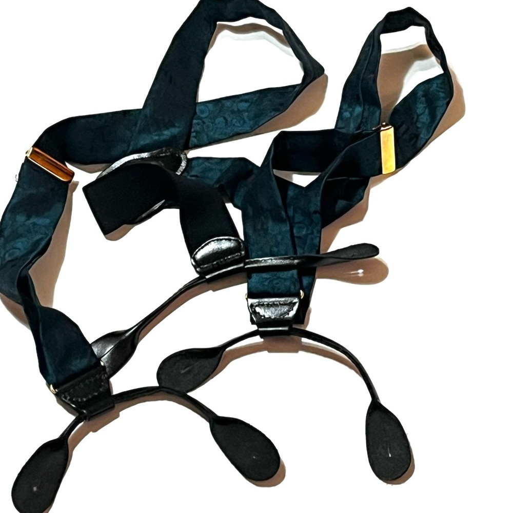 Vintage CAS Germany Men's Silk Suspenders